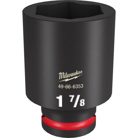 Milwaukee Tool SHOCKWAVE Impact Duty? 3/4"Drive 1-7/8" Deep 6 Point Socket 49-66-6353